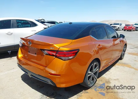 2021 Nissan Sentra Sr Xtronic Cvt z USA, uszkodzony, nr VIN 3N1AB8DVXMY266451